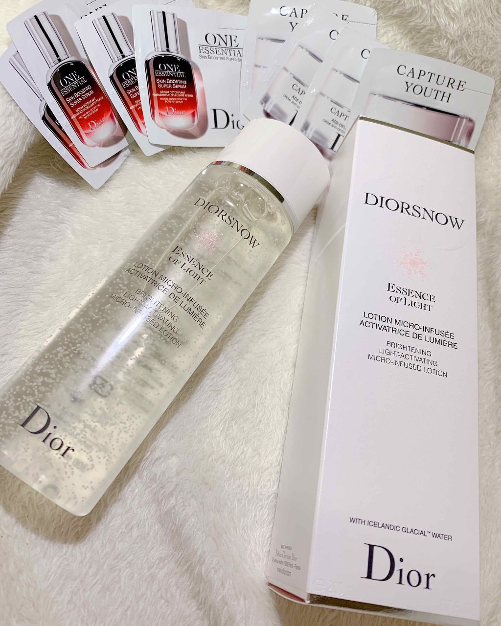 スノー エッセンス オブ ライト （医薬部外品）/Dior/美容液を使ったクチコミ（2枚目）