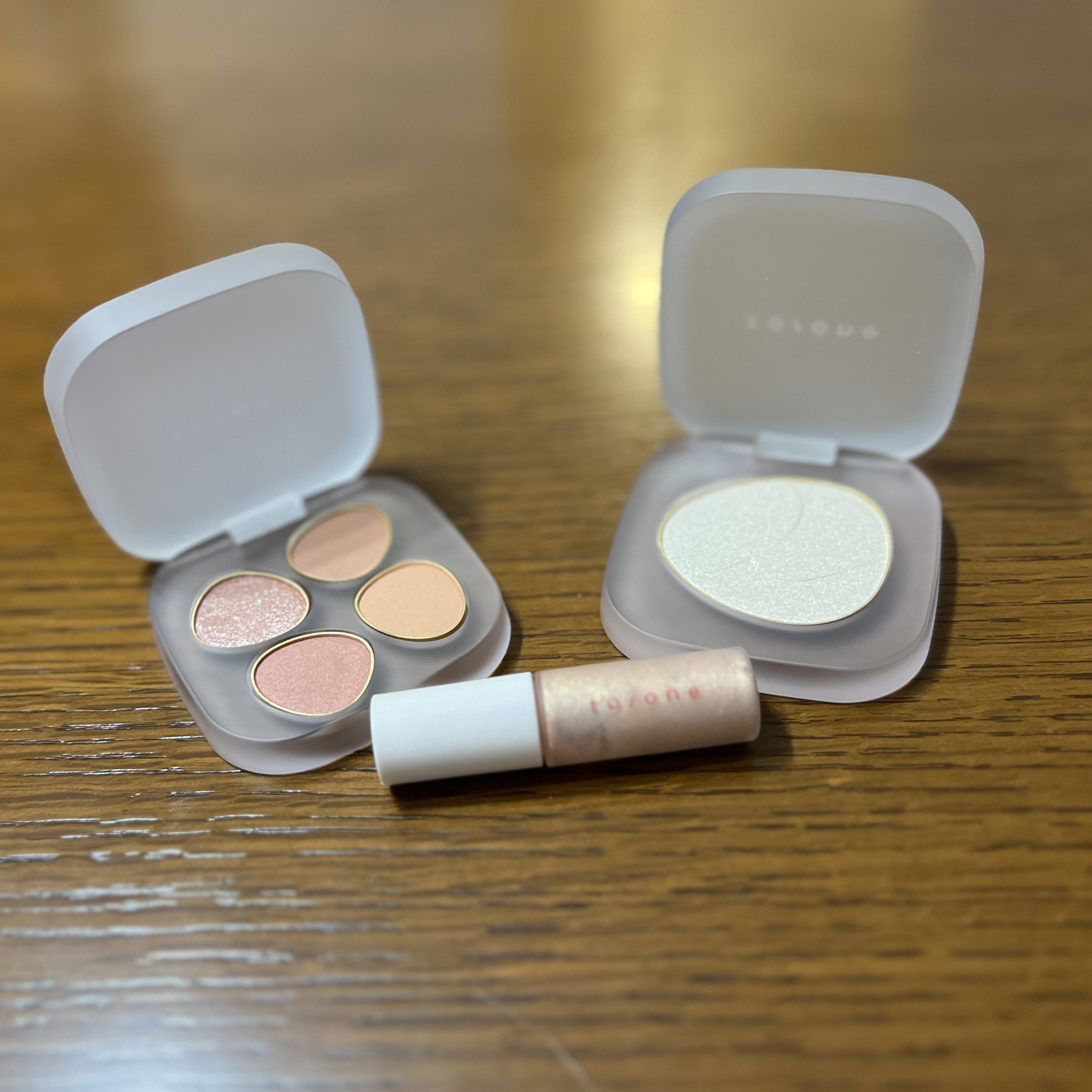 トーン ペタル フロート ブラッシュ EX03 タッチ オブ サン/to/one/パウダーチークを使ったクチコミ（2枚目）