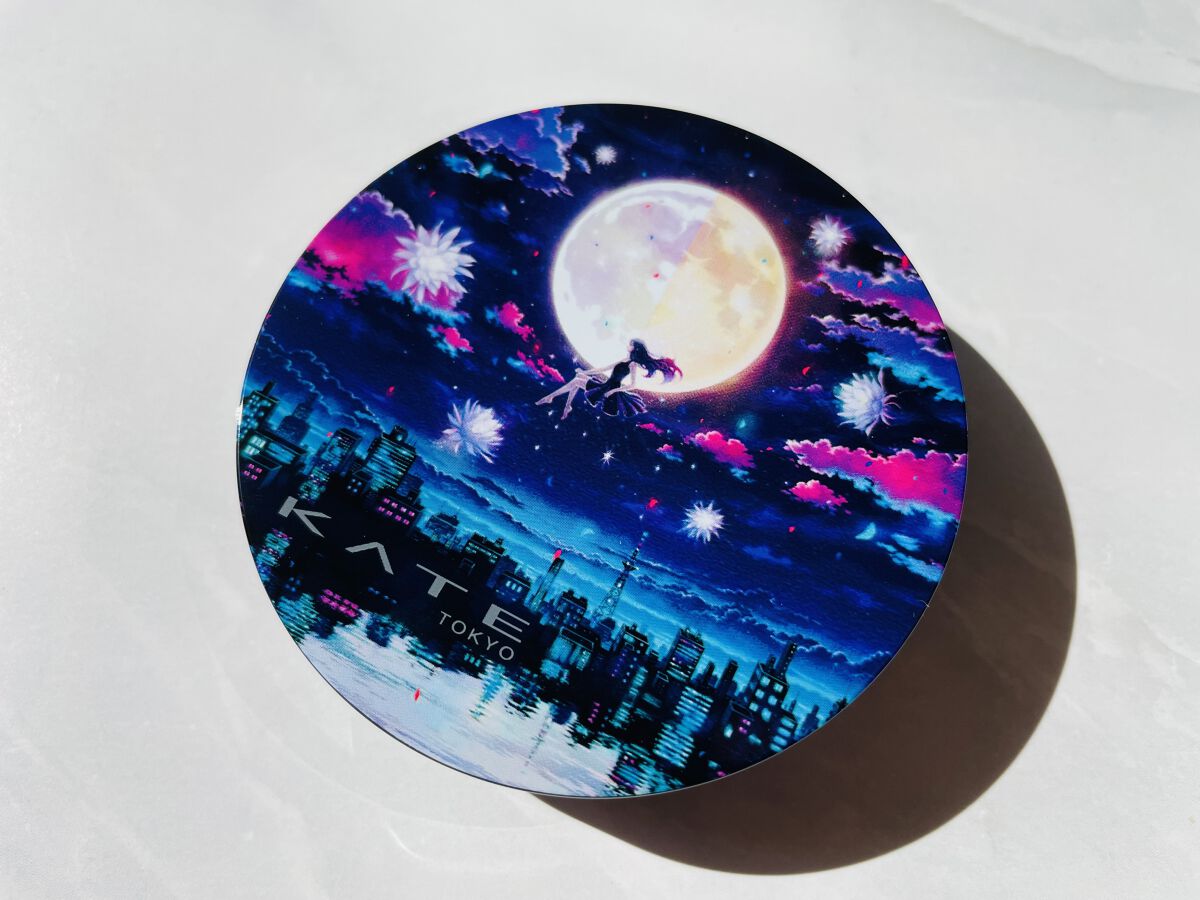 ムーンプレストブライトパウダー/KATE/プレストパウダーを使ったクチコミ（1枚目）