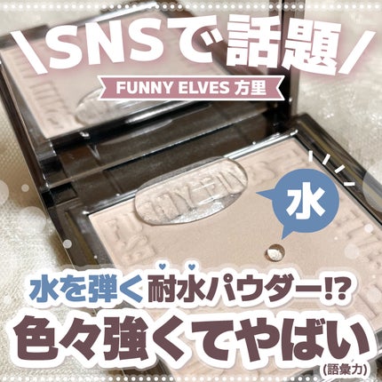 ソフトマットプレストパウダー/FUNNY ELVES方里/プレストパウダーを使ったクチコミ(1枚目)