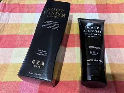 ROOT VANISH 白髪染めカラーシャンプー/ トリートメント/綺和美/市販シャンプーを使ったクチコミ(1枚目)