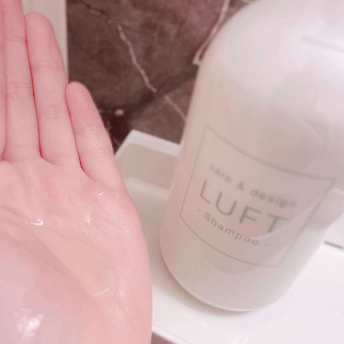 ケア&デザイン シャンプー&トリートメントH/LUFT/市販シャンプーを使ったクチコミ(2枚目)