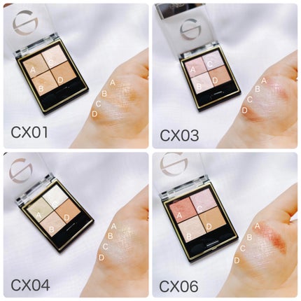 リアルクローズシャドウ/excel/アイシャドウパレットを使ったクチコミ(3枚目)