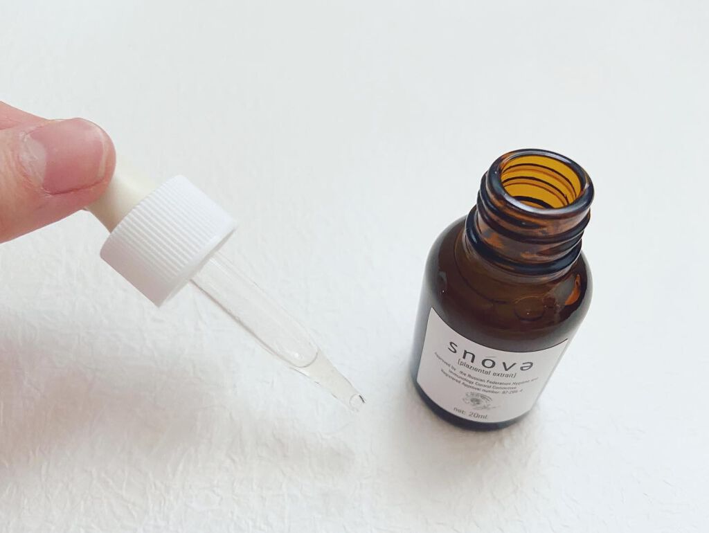 プラツェンタール エキストレ/スノーヴァ/美容液を使ったクチコミ（2枚目）