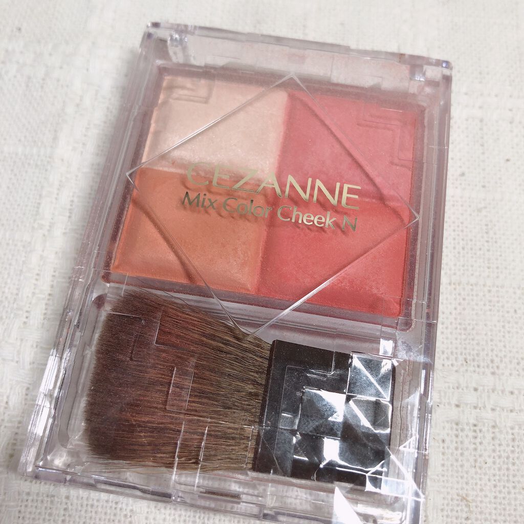 ミックスカラーチークN/CEZANNE/パウダーチークを使ったクチコミ（1枚目）