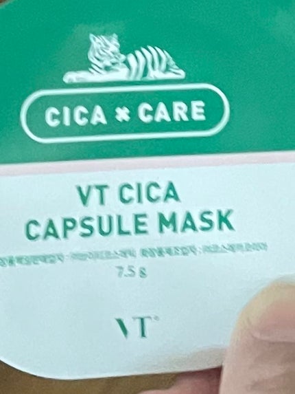 CICA カプセルマスク/VT/洗い流すパック・マスクを使ったクチコミ(1枚目)