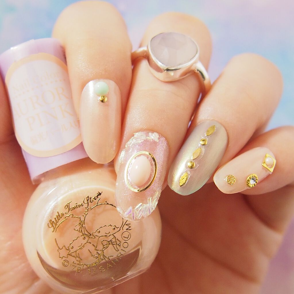 ネイルシール/DAISO/ネイルシールを使ったクチコミ（1枚目）