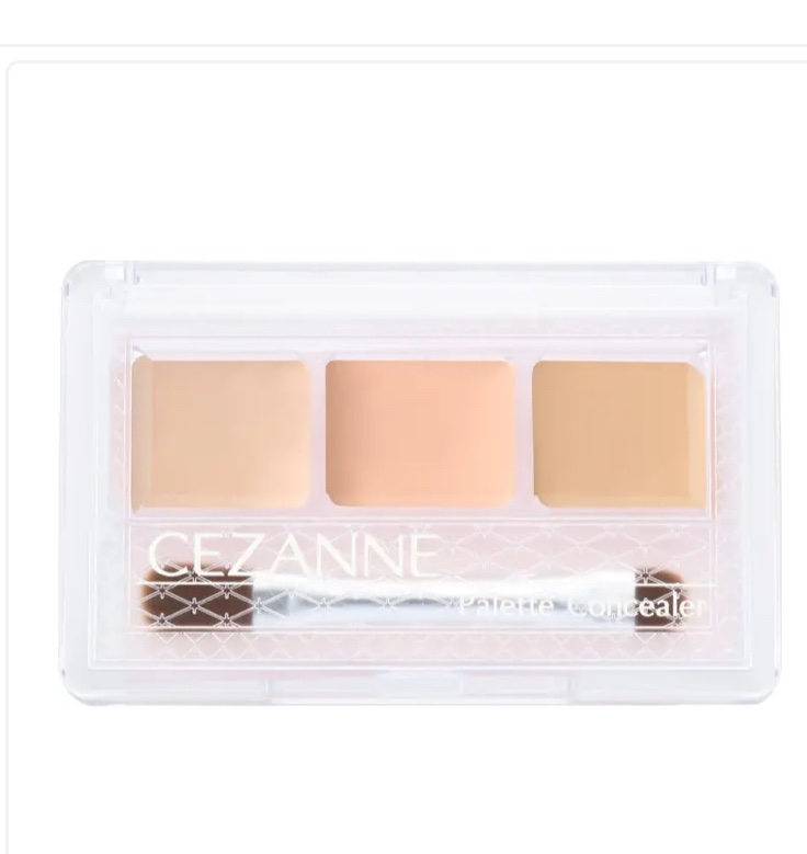 パレットコンシーラー/CEZANNE/パレットコンシーラーを使ったクチコミ（1枚目）
