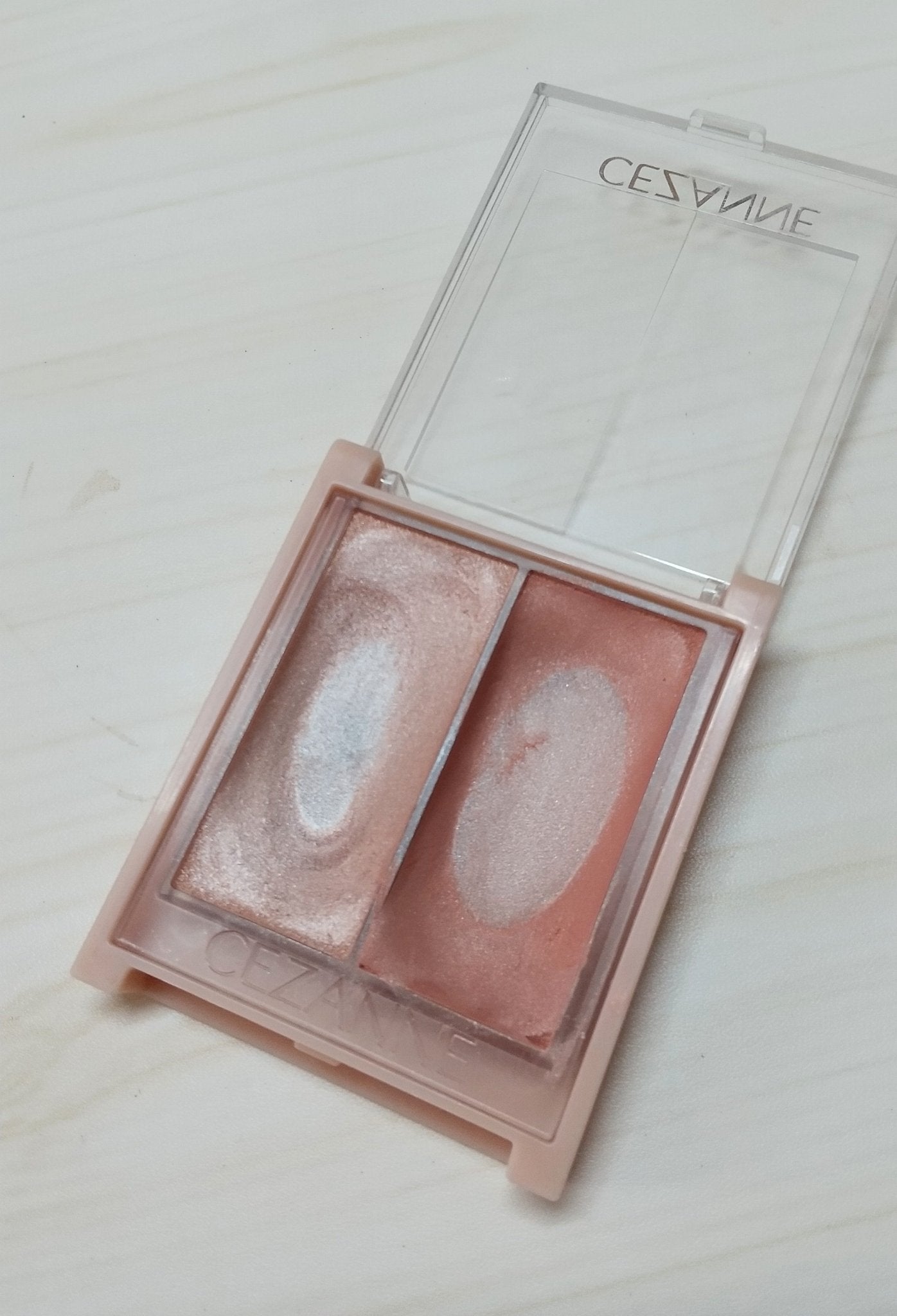 フェイスグロウカラー/CEZANNE/クリームハイライトを使ったクチコミ(2枚目)