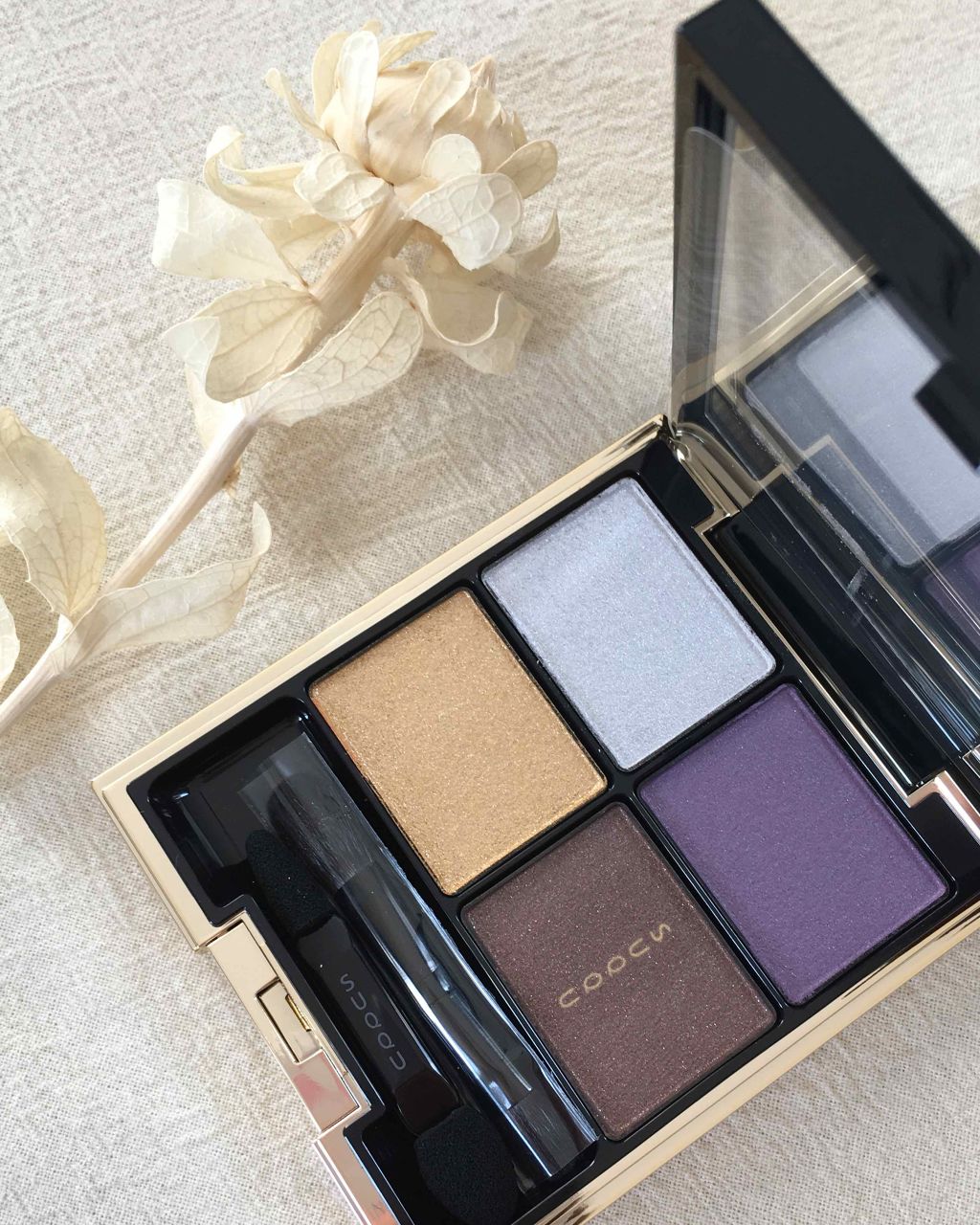 デザイニング カラー アイズ 126 蒼流星 -AORYUUSEI[限定色]/SUQQU/アイシャドウパレットを使ったクチコミ（1枚目）