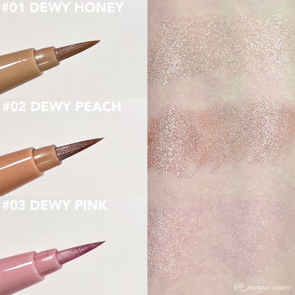 ラストグリッターハイライナー/BBIA/リキッドアイライナーを使ったクチコミ(2枚目)