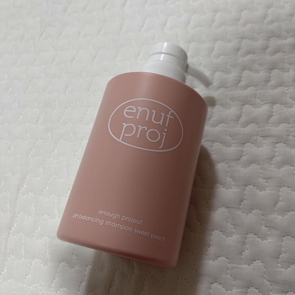 enough project sweet peach delight/アモーレパシフィック/市販シャンプーを使ったクチコミ(1枚目)