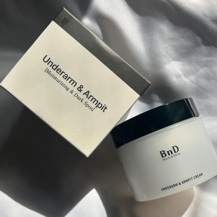 BnDアンダーアームクリーム(ボディクリーム)/BnD/デリケートゾーンケアを使ったクチコミ(1枚目)