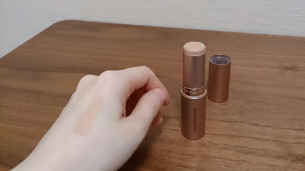 CR ハイドレイティング ファンデーション スティック/bareMinerals/その他ファンデーションを使ったクチコミ（2枚目）