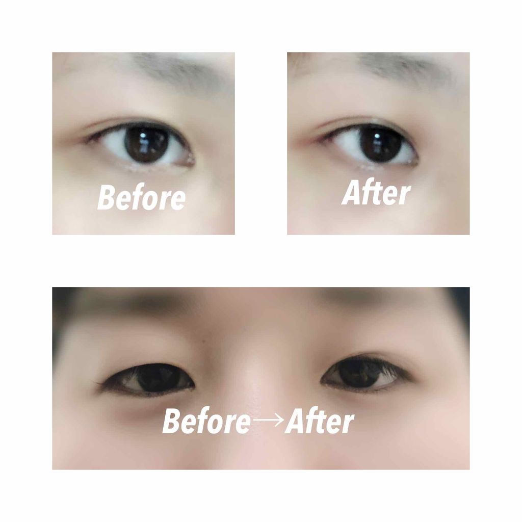 【旧品】オリシキ アイリッドスキンフィルム/D-UP/二重まぶた用アイテムを使ったクチコミ(3枚目)