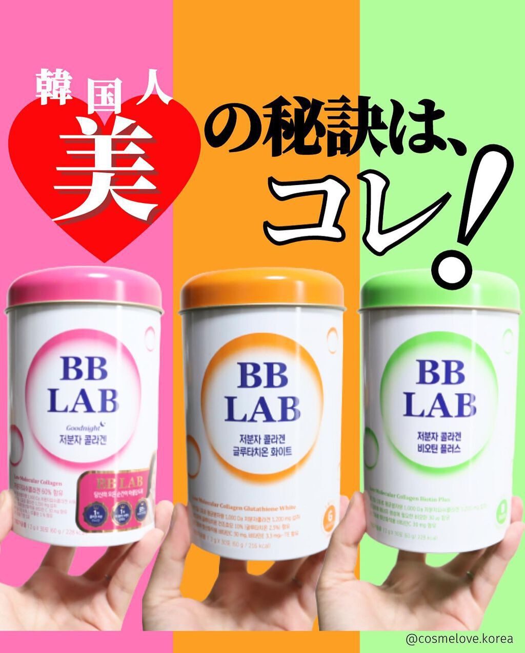 低分子コラーゲン ビオチンプラス/BB LAB/美容サプリメントを使ったクチコミ（1枚目）