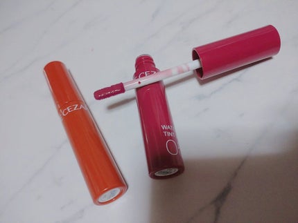 ウォータリーティントリップ/CEZANNE/リップティントを使ったクチコミ(1枚目)