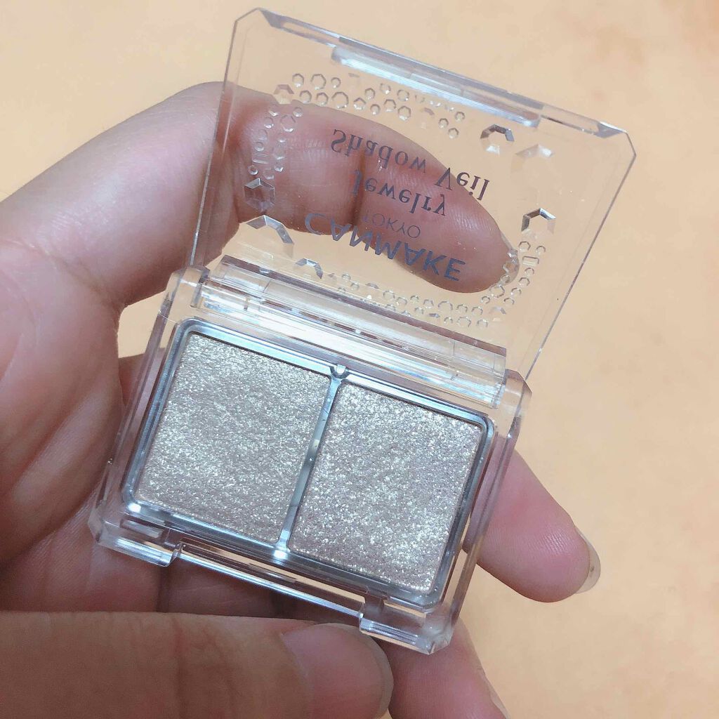 ジュエリーシャドウベール/キャンメイク/アイシャドウパレットを使ったクチコミ（2枚目）