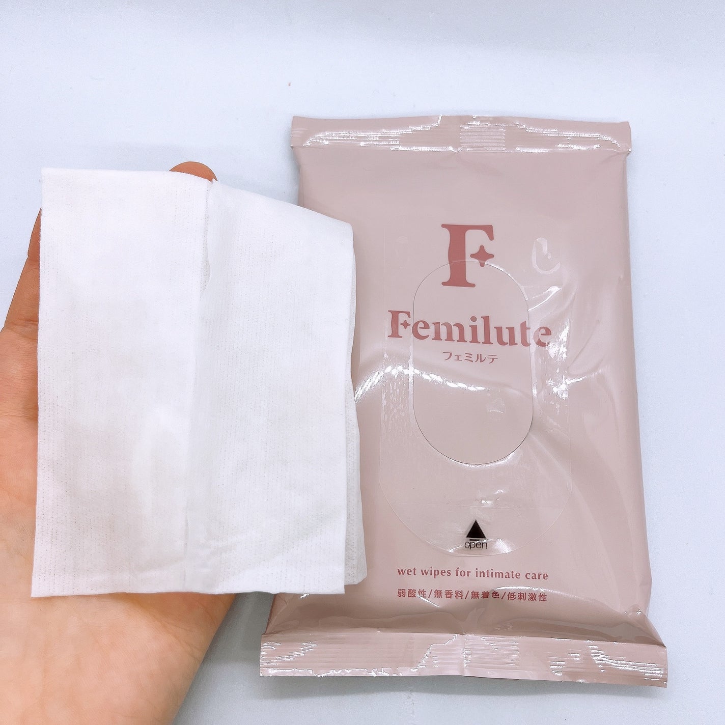 ふきとりシート/Femilute/デリケートゾーンケアを使ったクチコミ(4枚目)