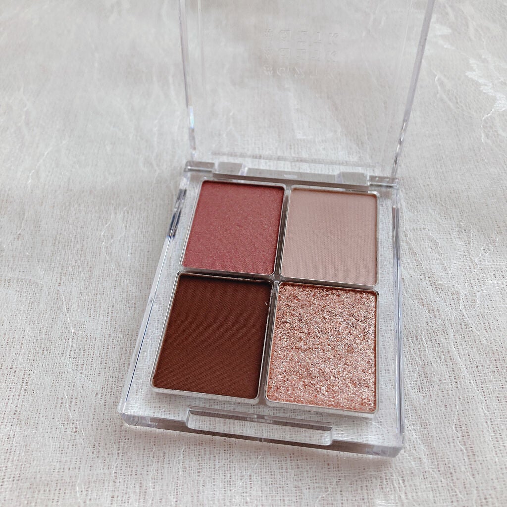 4色アイシャドウパレット/aZTK/アイシャドウパレットを使ったクチコミ(3枚目)