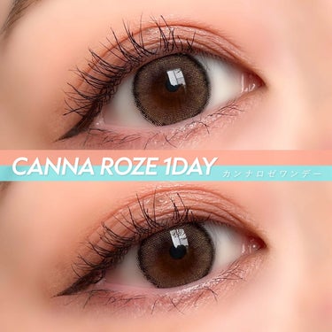 CANNA ROSE DAILY/i-DOL/カラーコンタクトレンズを使ったクチコミ（2枚目）