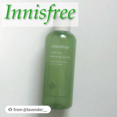 グリーンティー バランシングスキン/innisfree/化粧水を使ったクチコミ（1枚目）