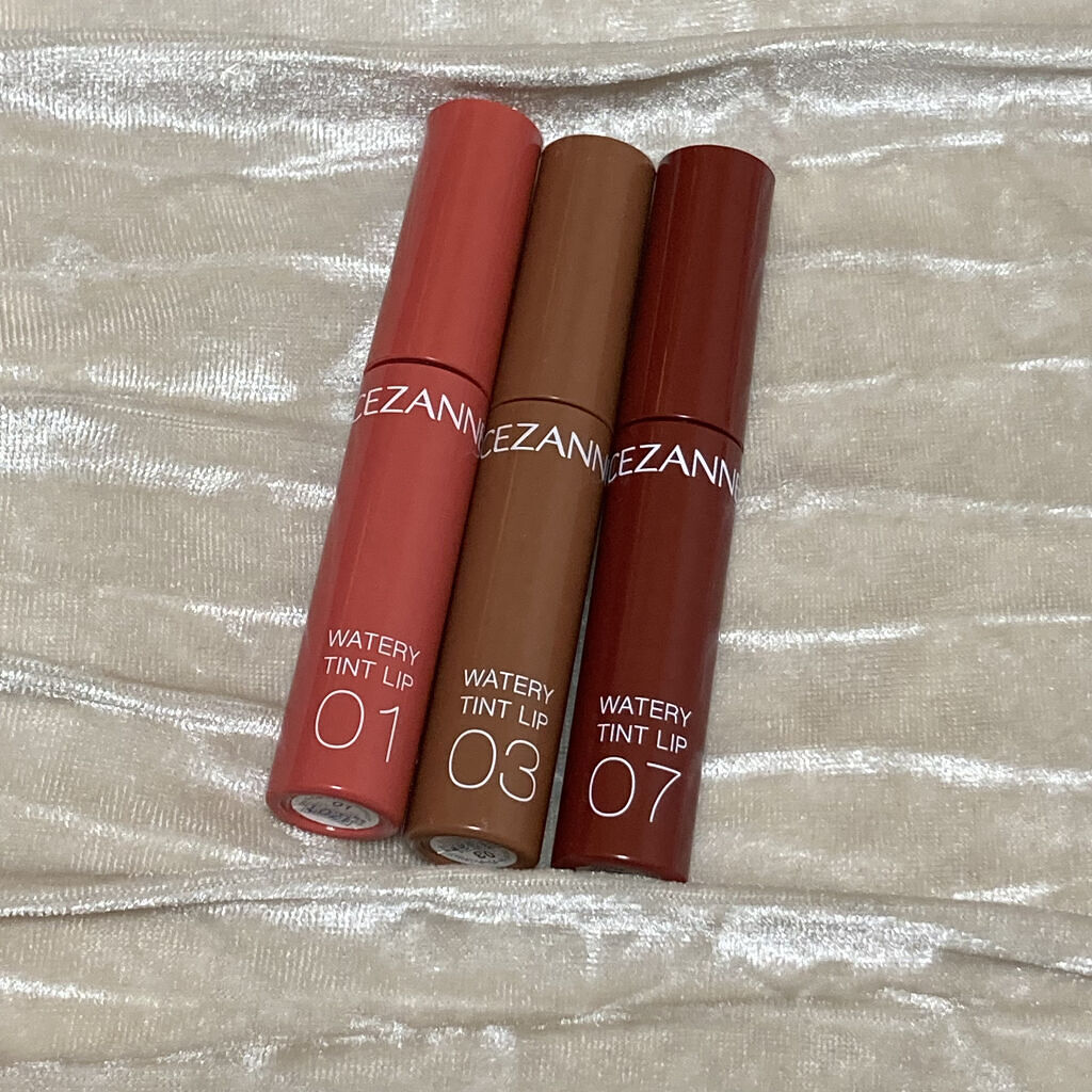 ウォータリーティントリップ/CEZANNE/リップティントを使ったクチコミ（1枚目）