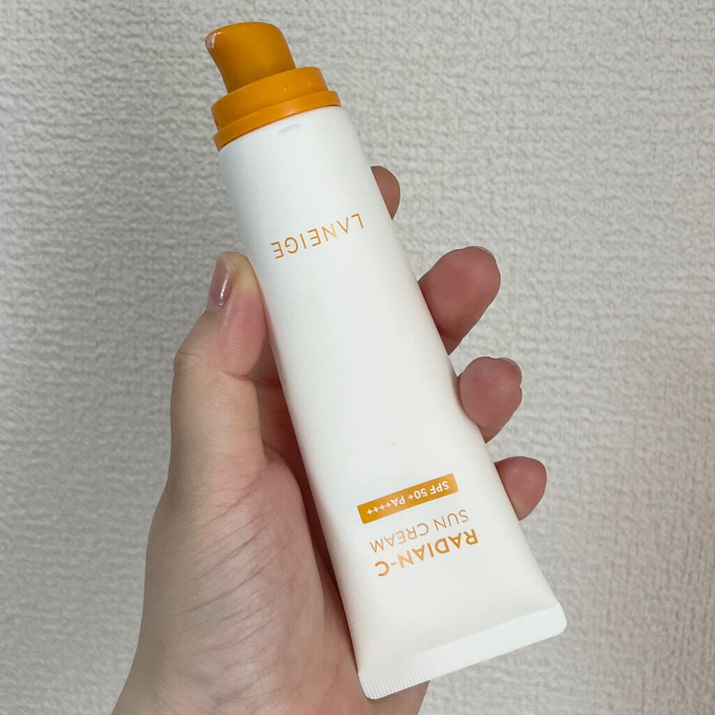 ラディアンーCサンクリーム/LANEIGE/日焼け止めクリームを使ったクチコミ(2枚目)