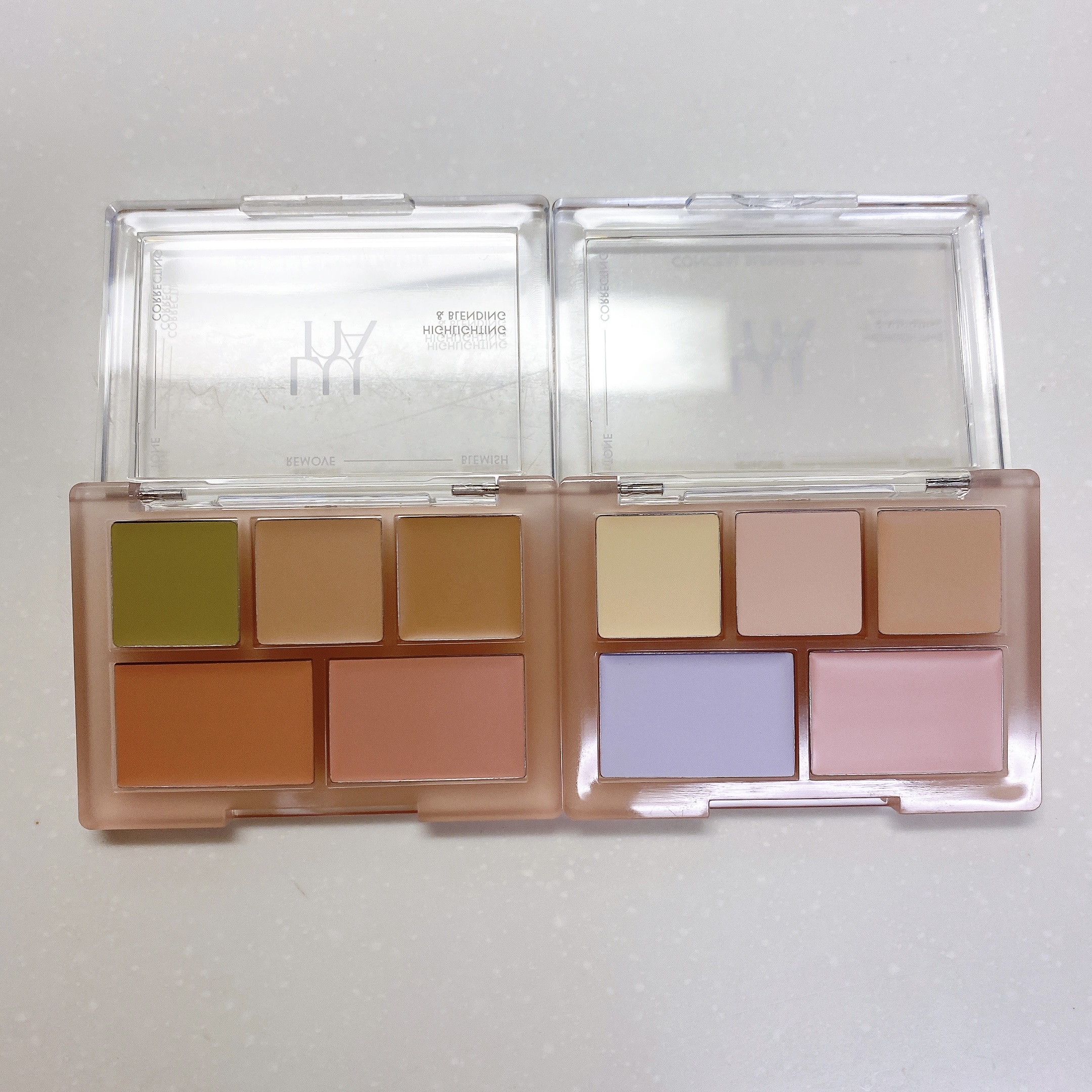 コンシールブレンダーパレット 03 パーフェクトカバーナチュラル/LUNA/パレットコンシーラーを使ったクチコミ（2枚目）