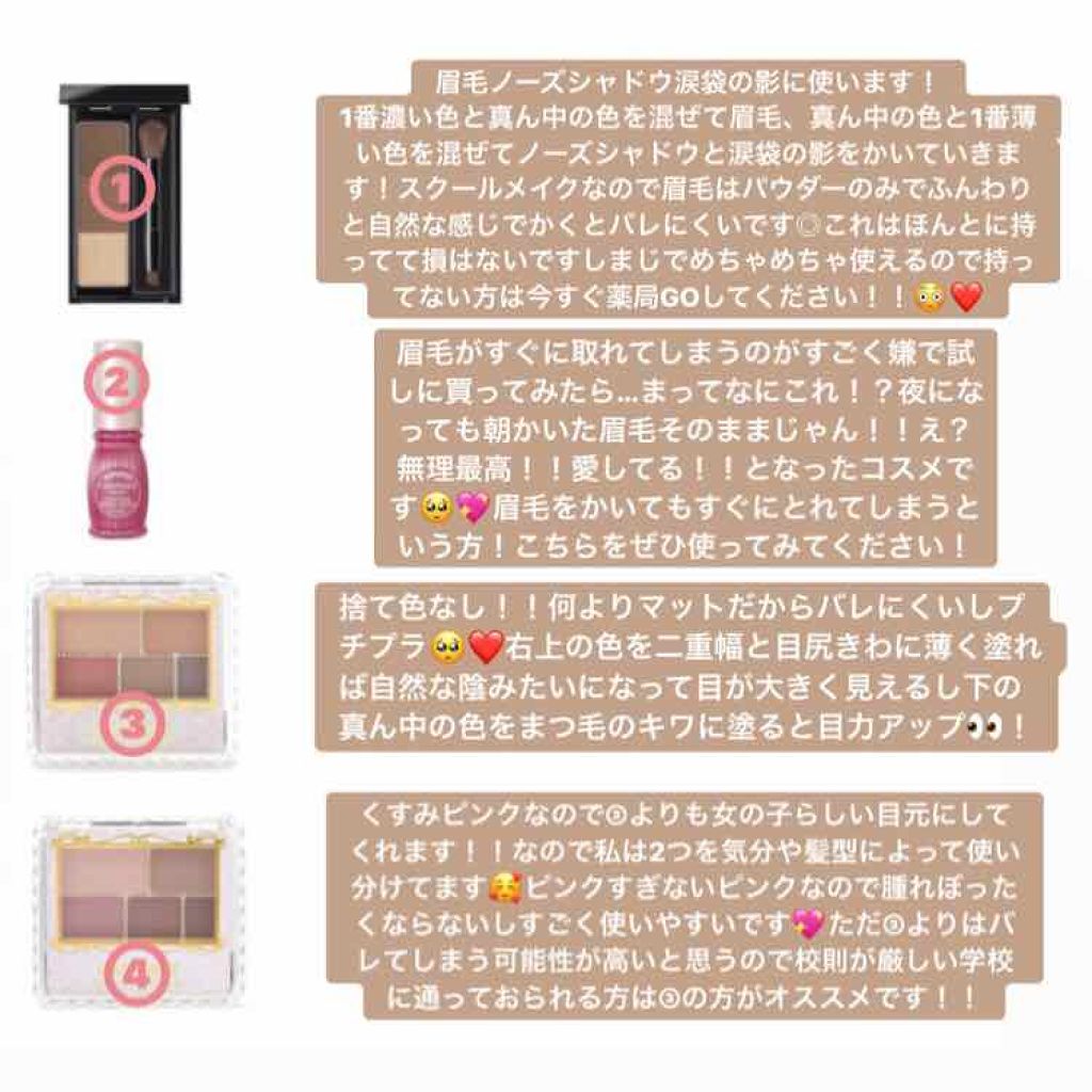 パーフェクトマルチアイズ/キャンメイク/アイシャドウパレットを使ったクチコミ(2枚目)