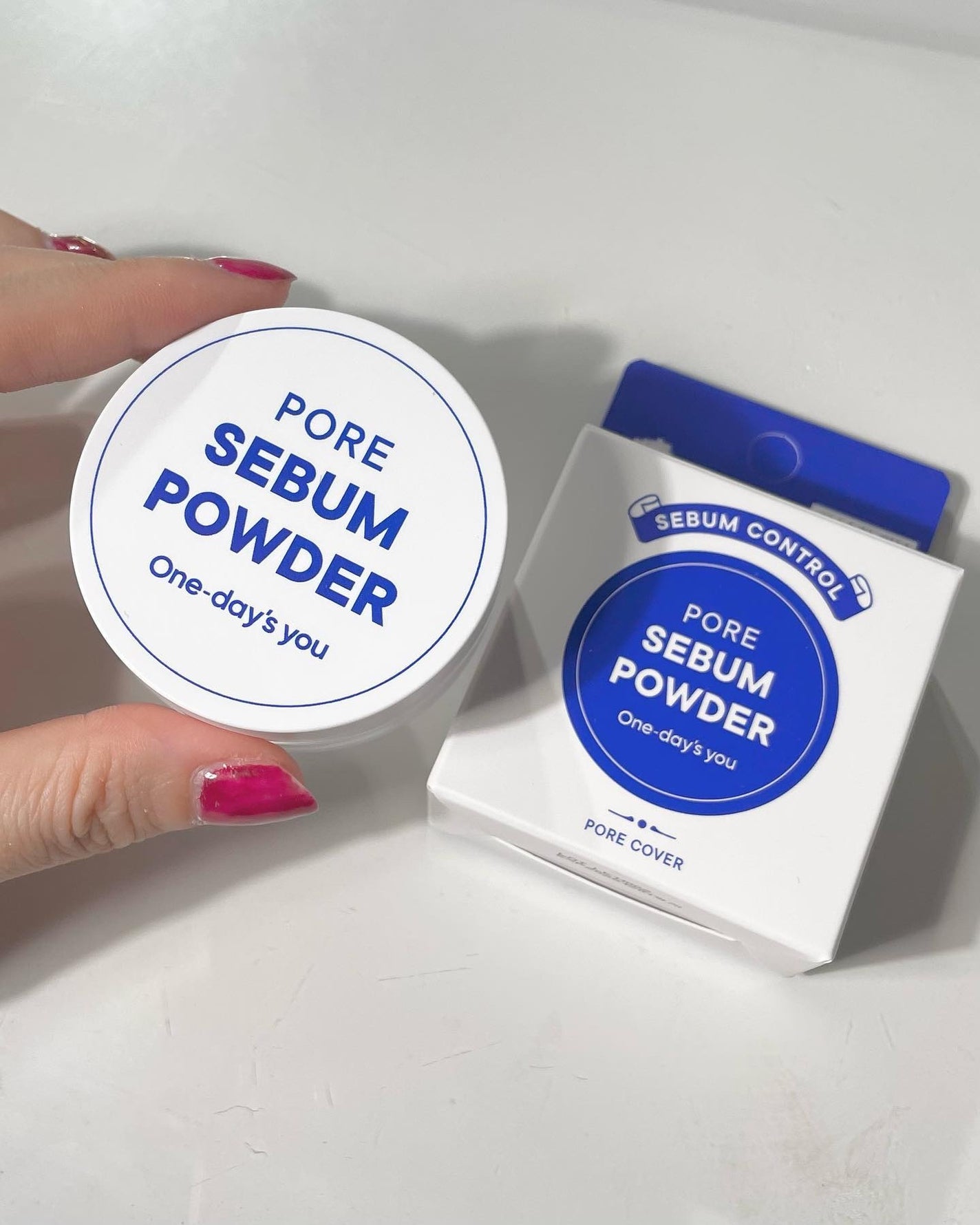 ポアセバムパウダー/One-day's you/ルースパウダーを使ったクチコミ(5枚目)