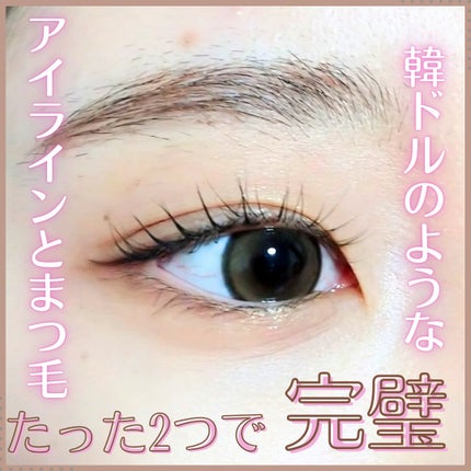 シルキーリキッドアイライナーWP/D-UP/リキッドアイライナーを使ったクチコミ(1枚目)