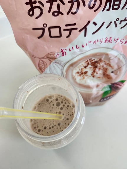 ミライPlusプロテイン ミルクココア味 ホエイ&ソイプロテインパウダー/森永乳業/その他プロテインを使ったクチコミ(1枚目)