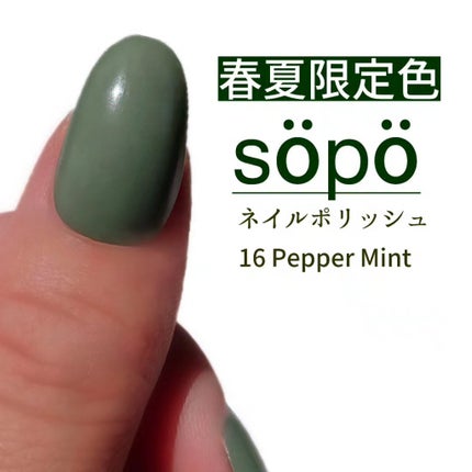 ネイルポリッシュ/sopo/マニキュアを使ったクチコミ(2枚目)