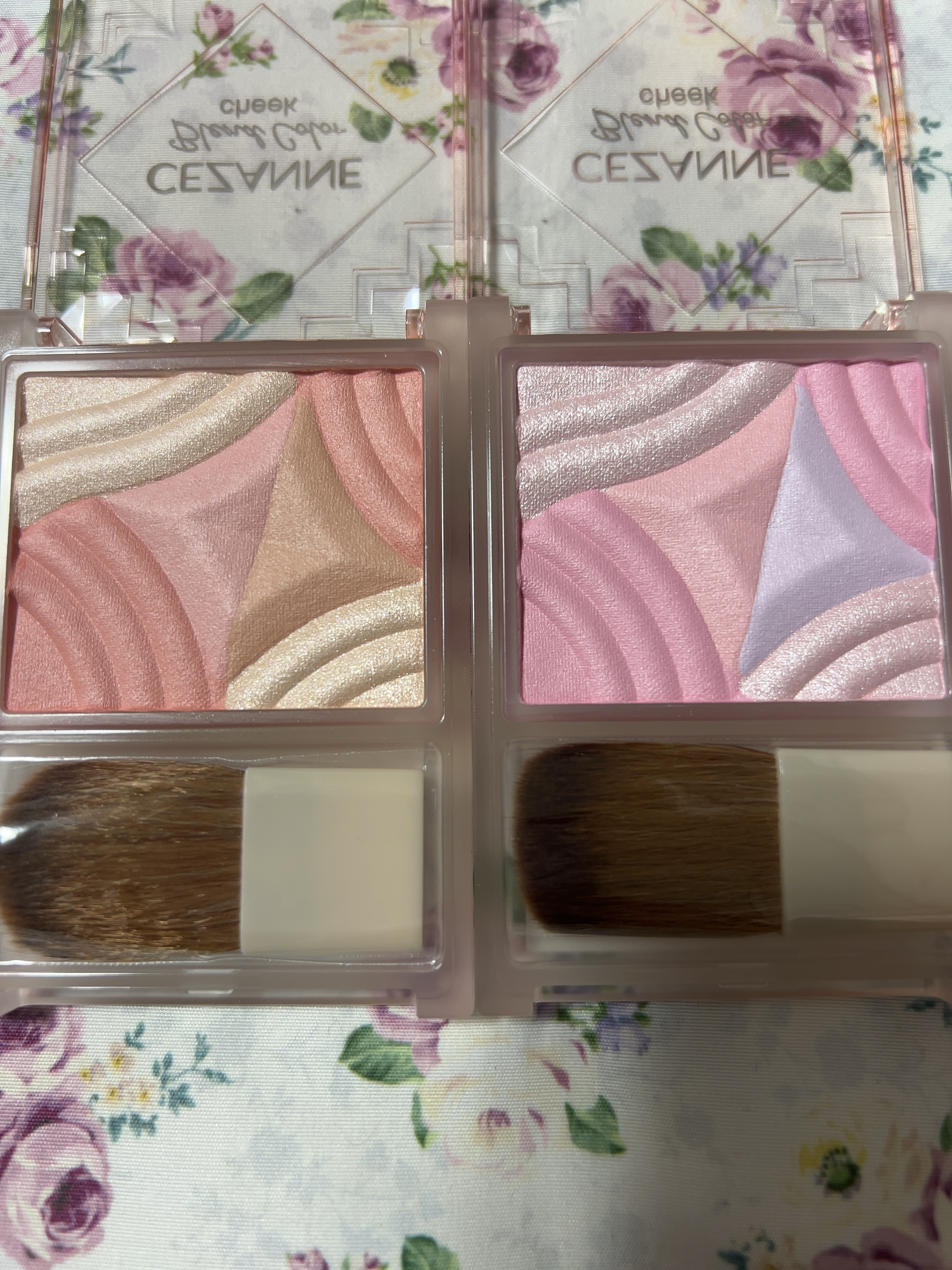 ブレンドカラーチーク/CEZANNE/チークを使ったクチコミ（2枚目）