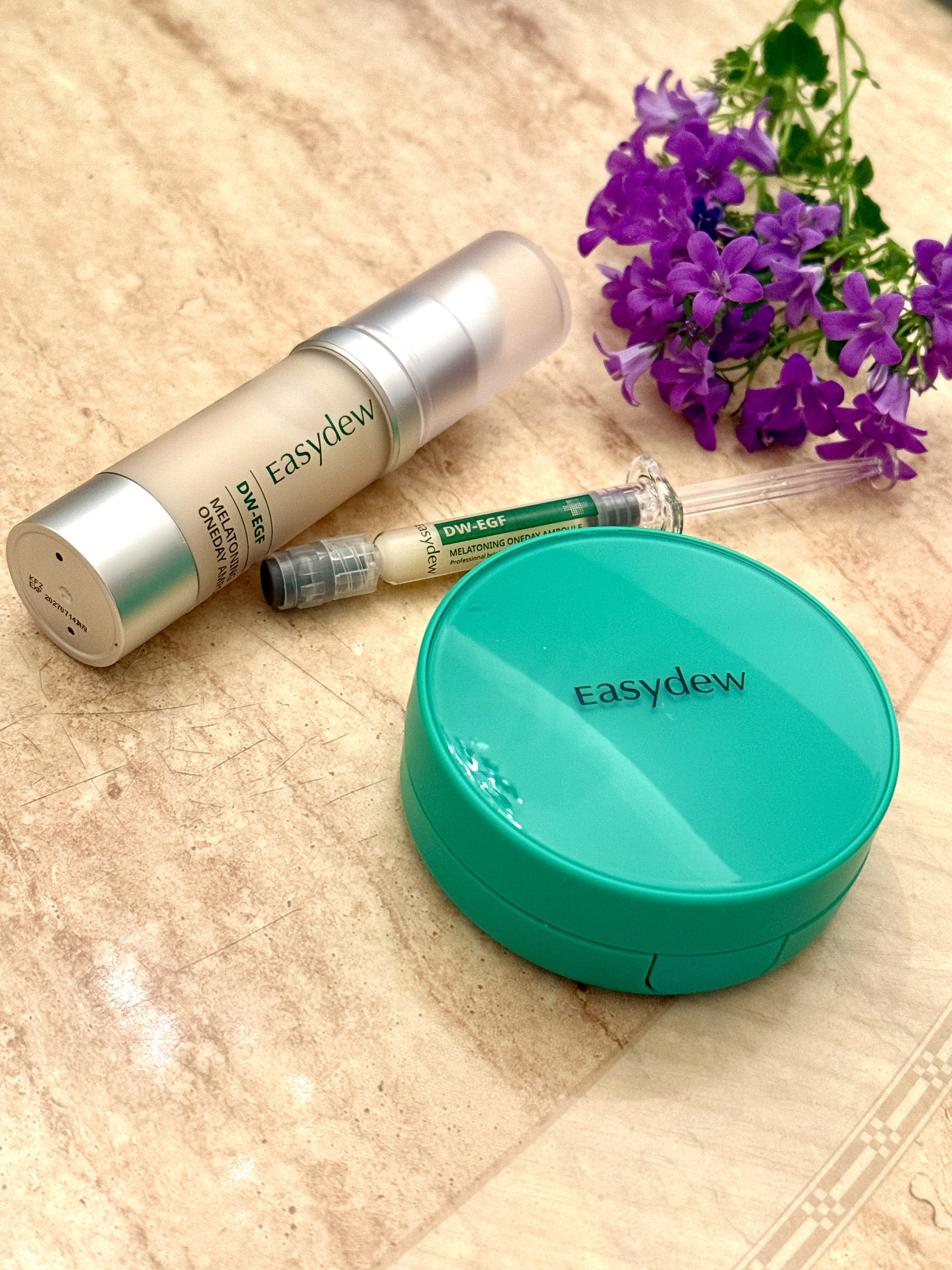 イージーデュー メラB トーニングアンプルクッション/Easydew/クッションファンデーションを使ったクチコミ（3枚目）