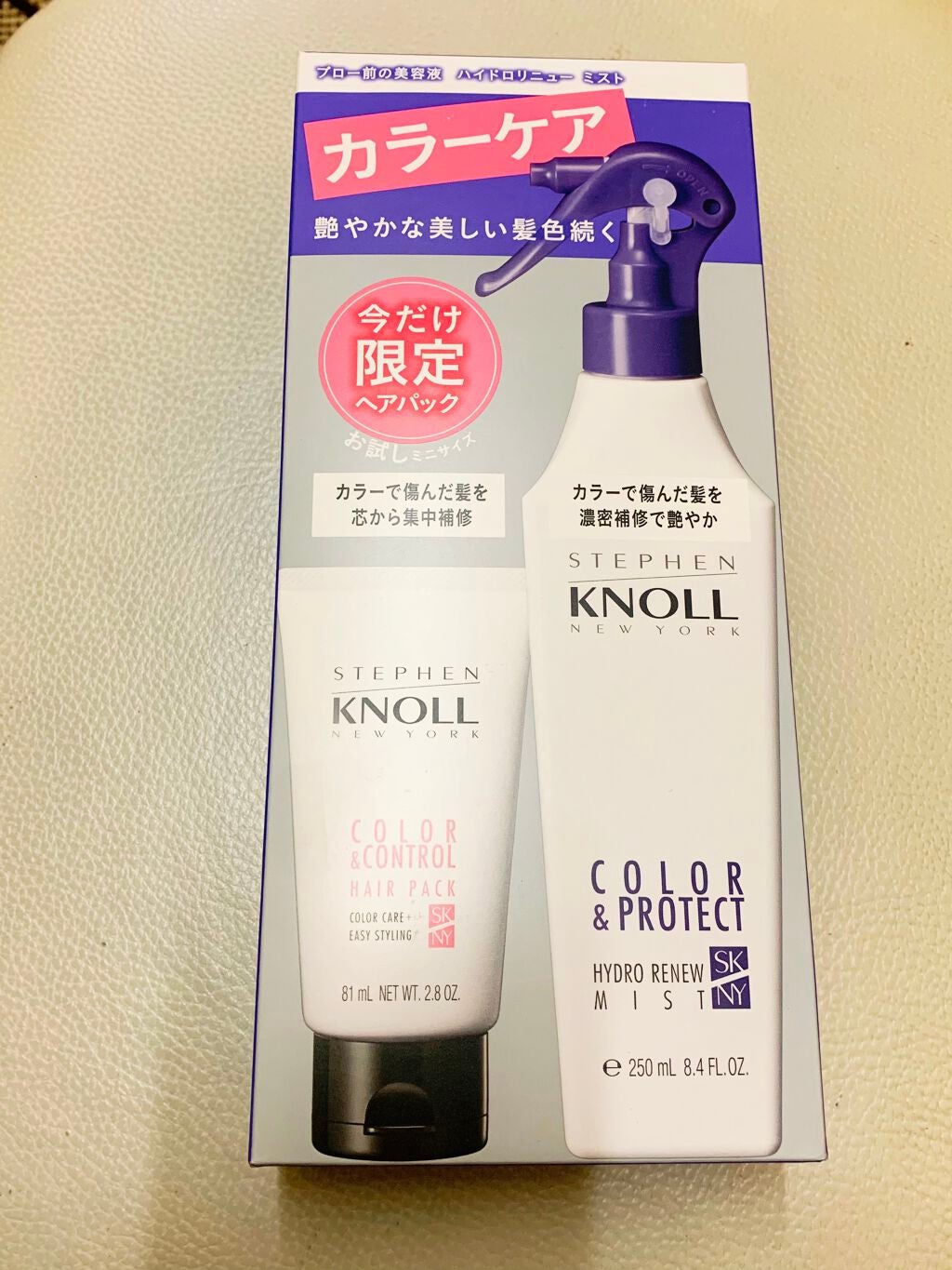 プレミアムスリーク ハイドロリニュー ミスト リッチモイスト(しっとりタイプ)/スティーブンノル ニューヨーク/ヘアミストを使ったクチコミ(3枚目)