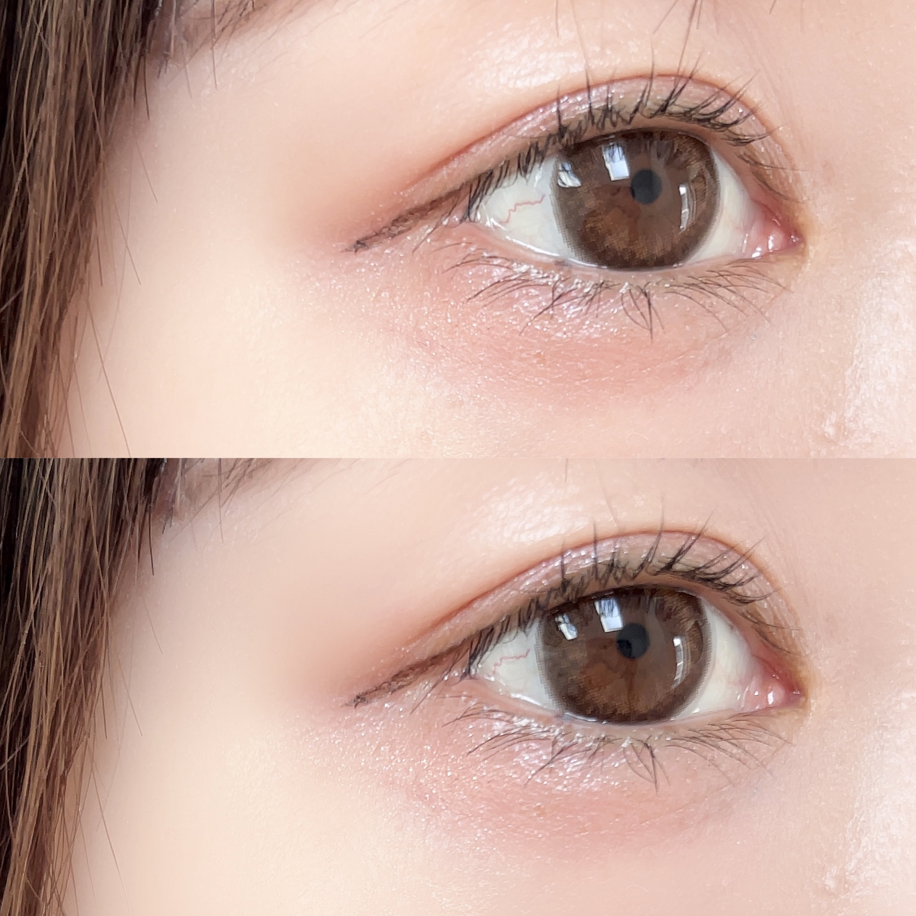 U.P.D. 1day ホログラムダリア/U.P.D./ワンデー（１DAY）カラコンを使ったクチコミ（3枚目）