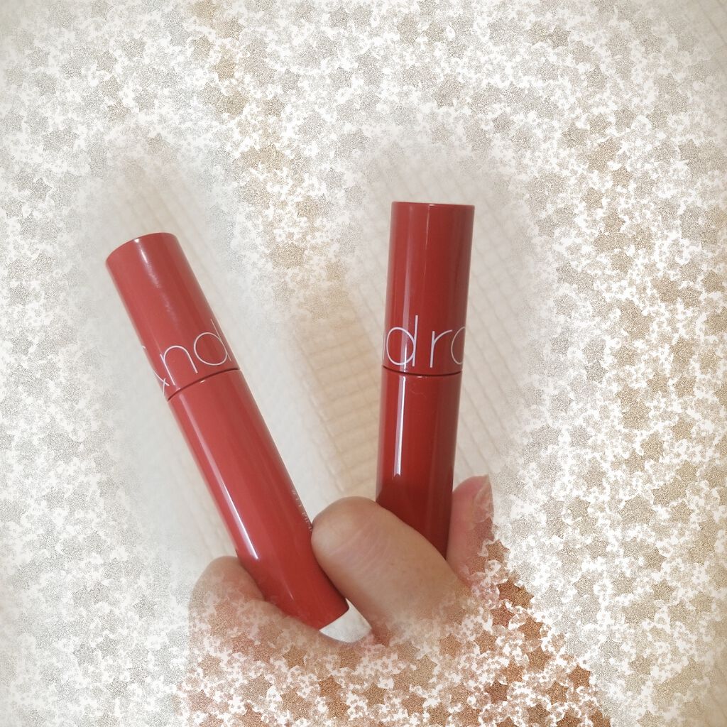 ジューシーラスティングティント/rom&nd/リップティントを使ったクチコミ（1枚目）