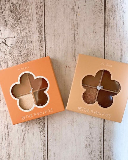 ベターザンアイズ/rom&nd/アイシャドウパレットを使ったクチコミ(1枚目)