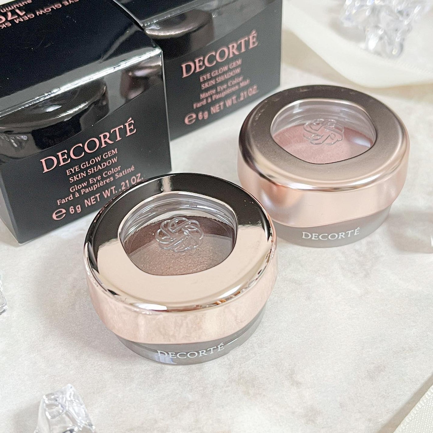アイグロウジェム スキンシャドウ/DECORTÉ/ジェル・クリームアイシャドウを使ったクチコミ(5枚目)