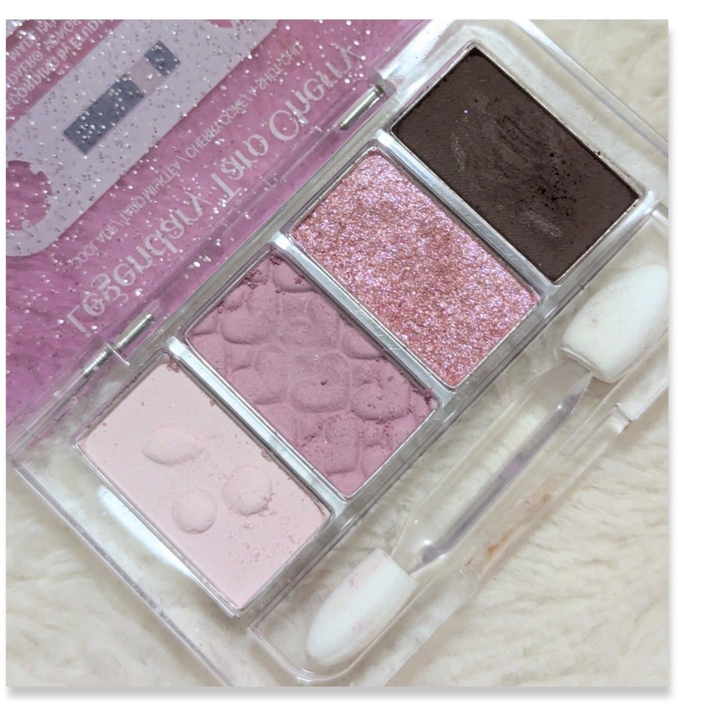 プレイカラーアイズミニ リプレイコレクション/ETUDE/アイシャドウパレットを使ったクチコミ(3枚目)