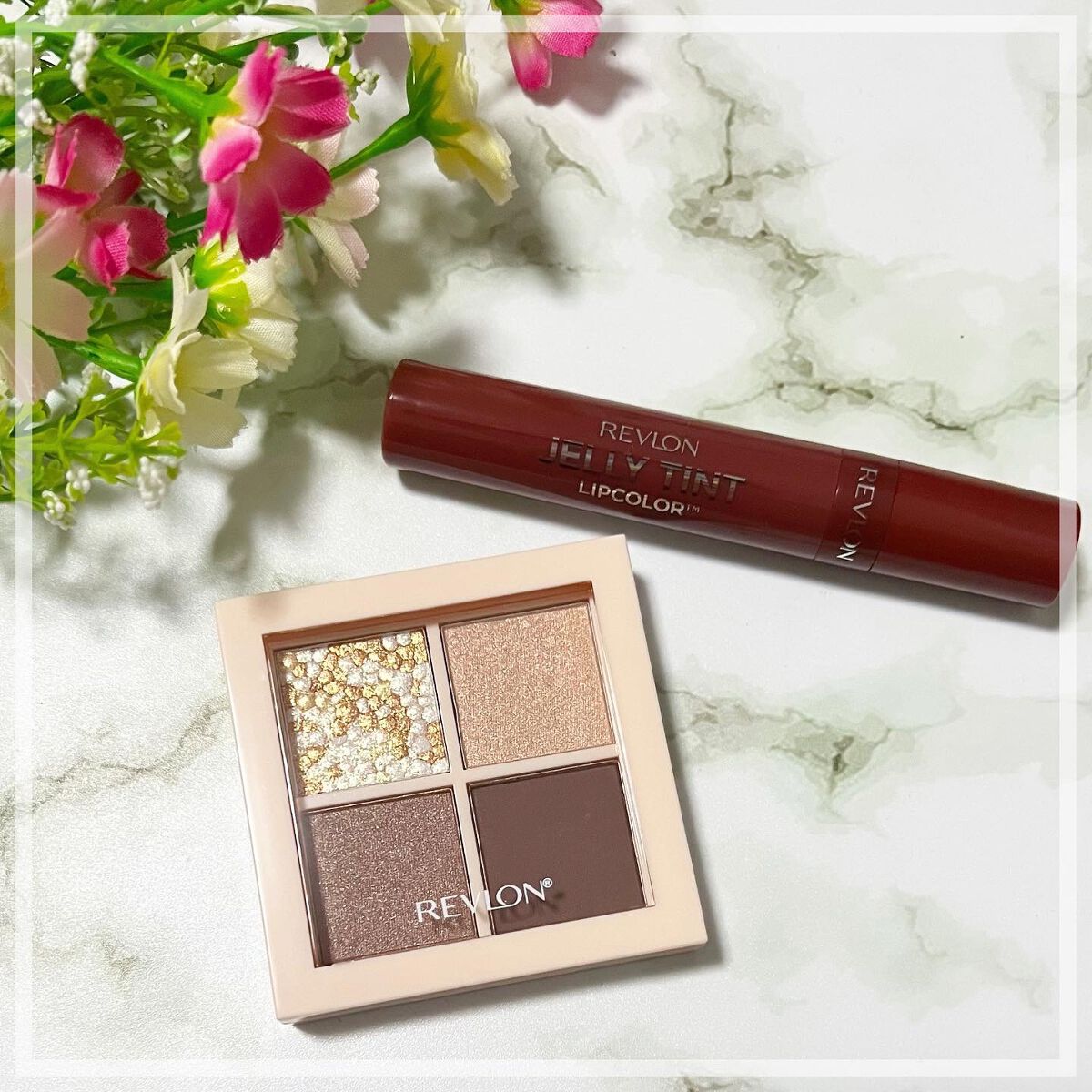 レブロン ダズル アイシャドウ クアッド/REVLON/アイシャドウパレットを使ったクチコミ（1枚目）