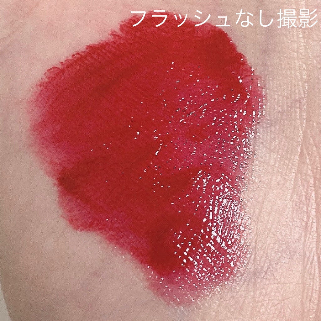 逆さ撮り PINK DRAGON ジューシーラスティングティント|rom&ndの使い方を徹底解説 - 黒髪とも相性抜群!ワインのような深みがある🍷魅惑の赤リップ💄 by  𝓃𝑒𝓃𝑒 🎀(乾燥肌) | LIPS