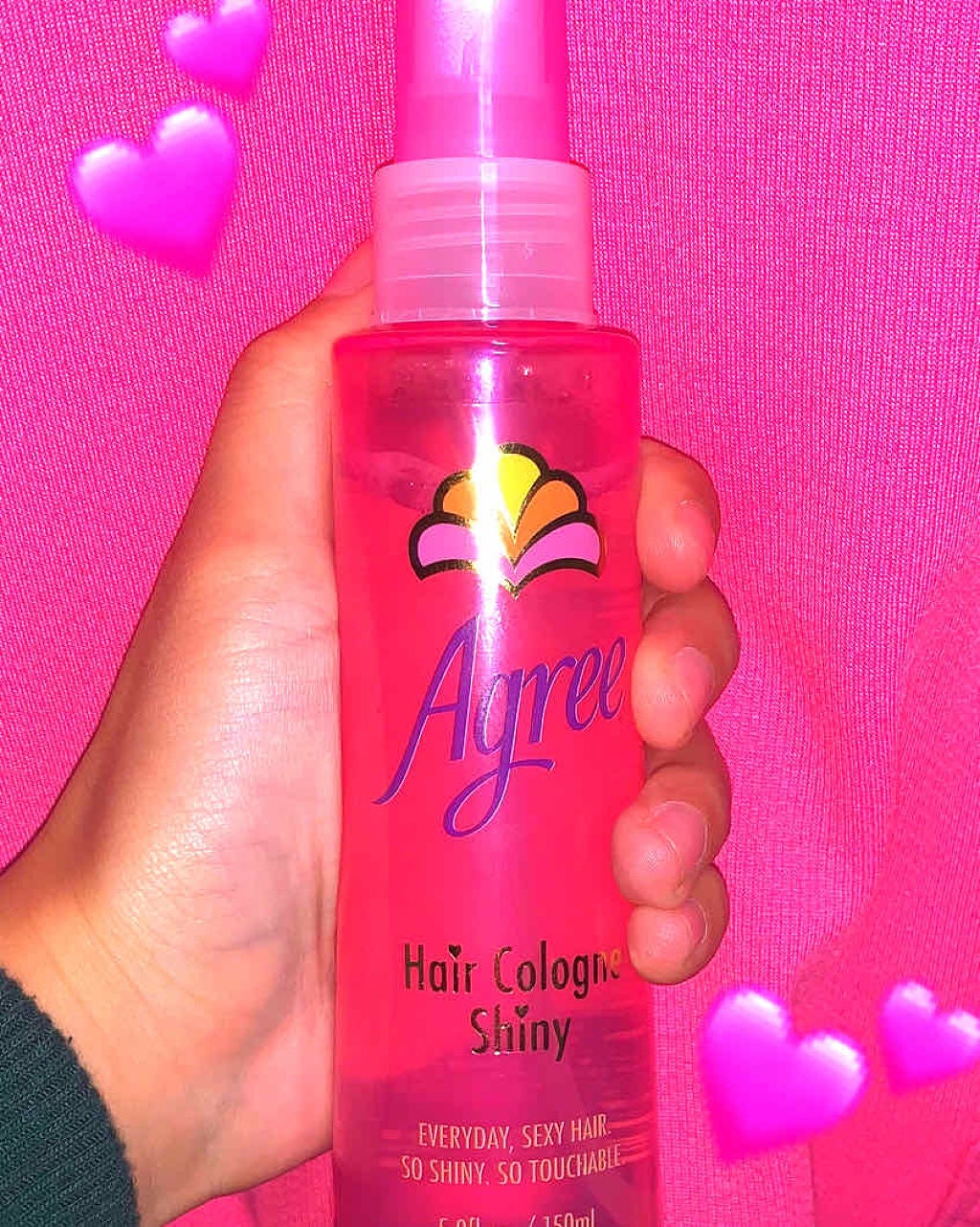 アグリー フレグランス ヘアコロンシャイニー ウッディムスク/アグリー/プレスタイリング・寝ぐせ直しを使ったクチコミ(1枚目)