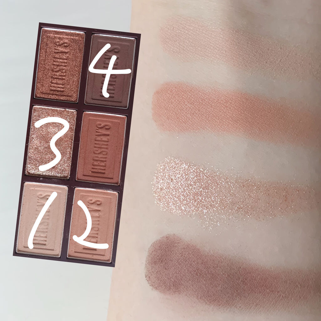 ハーシー プレイカラーアイズミニ オリジナル/ETUDE/アイシャドウパレットを使ったクチコミ（3枚目）