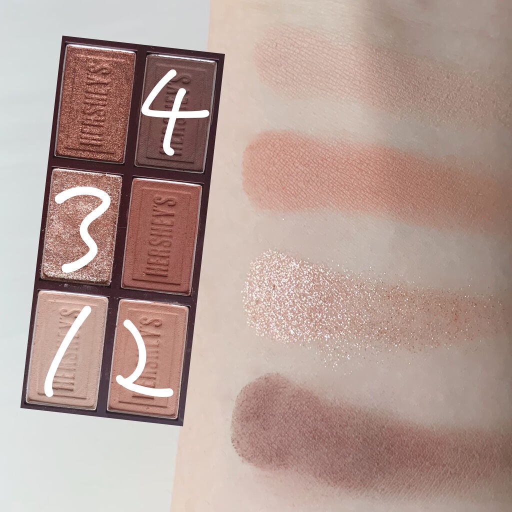 ハーシー プレイカラーアイズミニ/ETUDE/アイシャドウパレットを使ったクチコミ(3枚目)