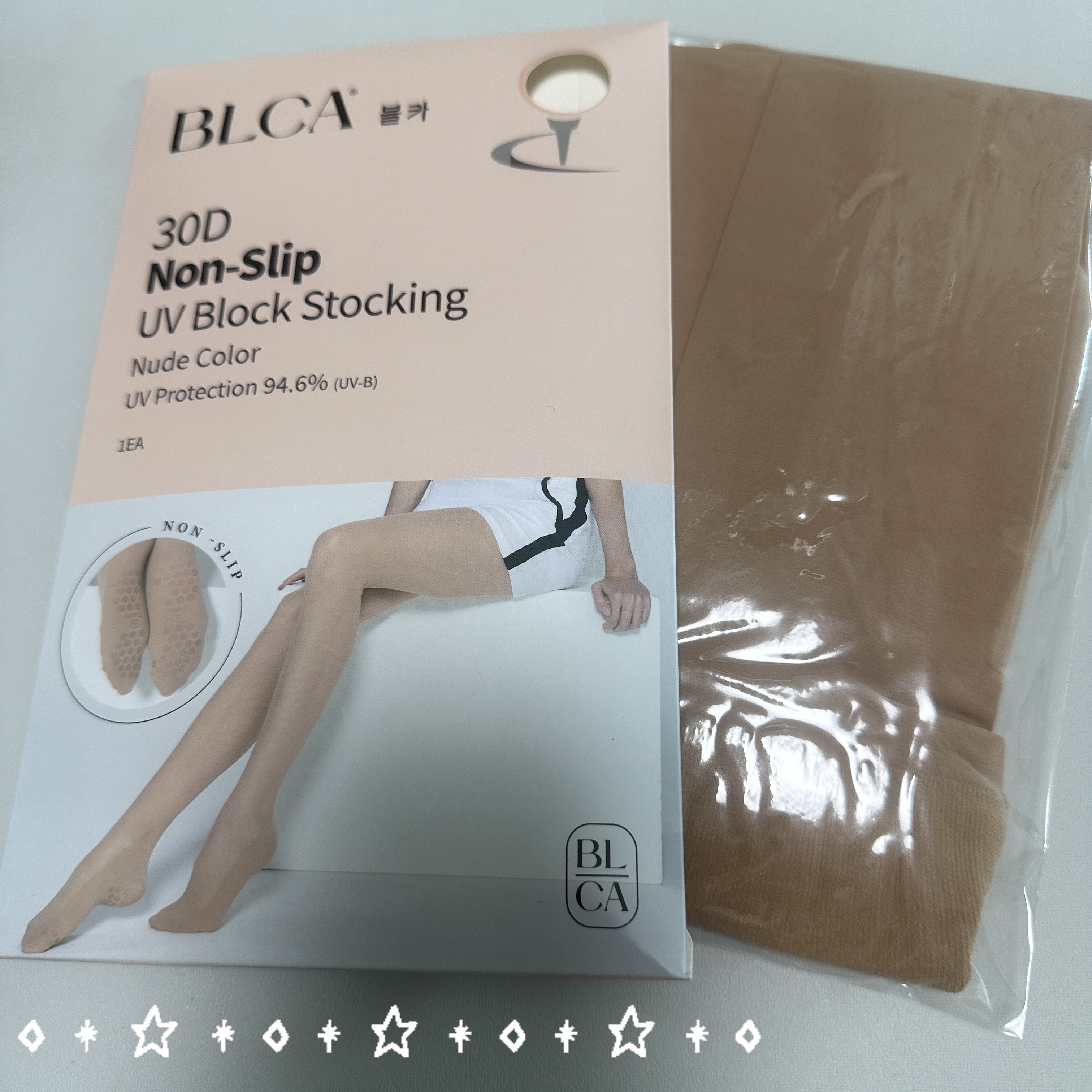 BLCA 紫外線カット 30d ゴルフストッキング/BLCA/レッグ・フットケアを使ったクチコミ（1枚目）