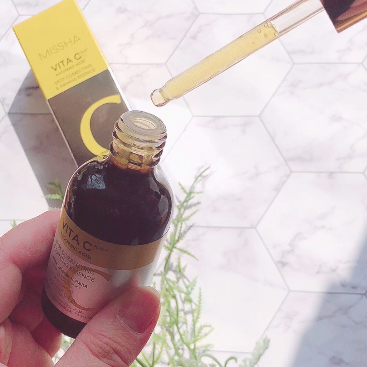 ミシャ ビタシープラス 美容液【日本処方】/MISSHA/美容液を使ったクチコミ（3枚目）