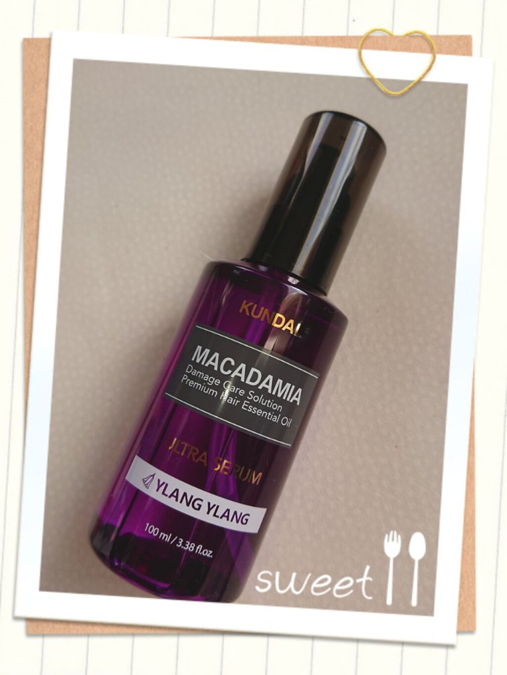 クンダル マカダミア ウルトラヘアセラム /KUNDAL/ヘアオイルを使ったクチコミ（1枚目）